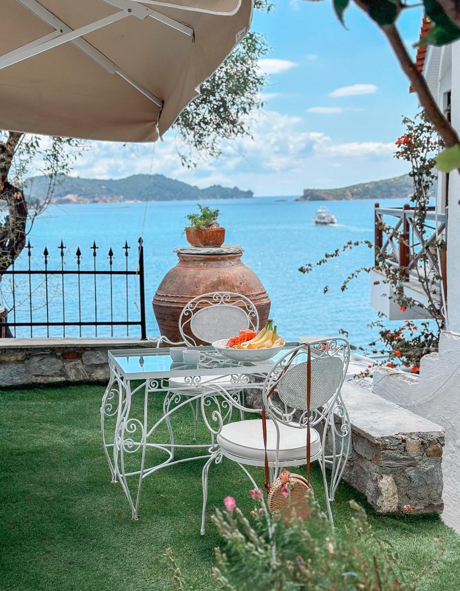 Ourania'S Mansion Hotel สเกียธอสทาวน์ ภายนอก รูปภาพ